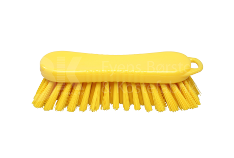 Щетка-скраб ручная FBK (210х70мм, средн.жесткость, желтый)
