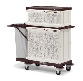 Тележка TTS MagicArt 26 Safety Plus (закрытая, рисунок KAPOK, держ. мешка)