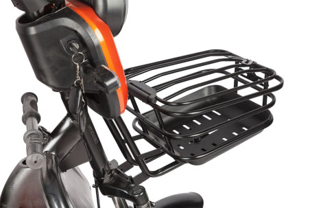  Трицикл электрический Rutrike Gelbert Caf 48V/60V 600Вт (красный)