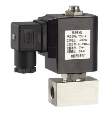 Клапан электромагнитный DN 4,0 (50бар, 1/4г-г, нерж, 220В) TITAN