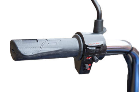 Трицикл электрический Rutrike Круиз 60V/1000W (синий)