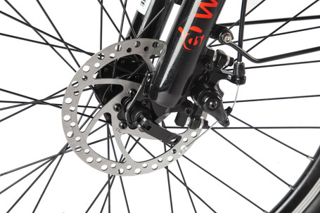 Электровелосипед Eltreco White (бело-красный)