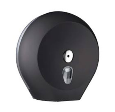 Диспенсер для туалетной бумаги Nofer (пласт., компакт, черный)