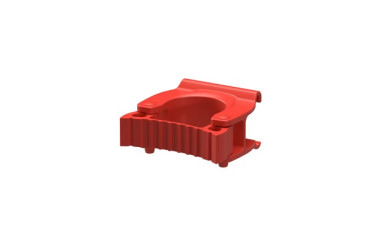 Настенное крепление IGEAX (d25-35мм, 90мм, красный)