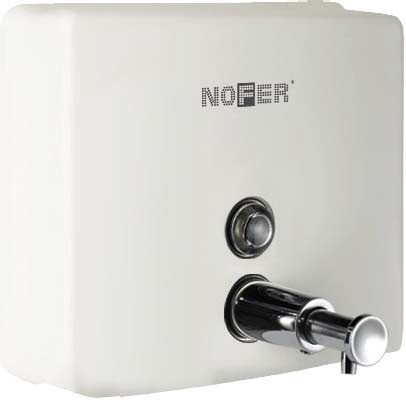 Диспенсер для мыла Nofer (белый) 03004.W