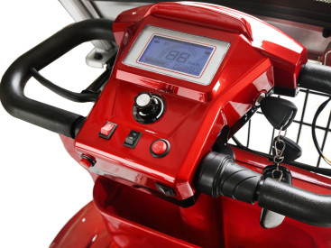 Трицикл электрический Rutrike Gelbert Hara 48V/60V 600Вт (синий)