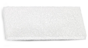 Губка TTS (25х12х2см, низкой степени абразивности, белая)