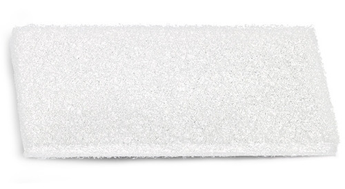 Губка TTS (25х12х2см, низкой степени абразивности, белая)