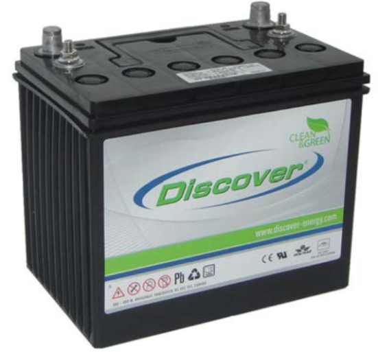 Тяговый аккумулятор Discover EV27A-A (87Ач, DryCell) (EV27A-A)