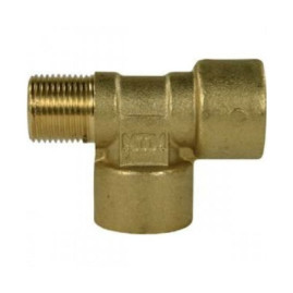 Тройник MTM 3/8"ш-3/8"г-3/8"г (300бар, латунь)