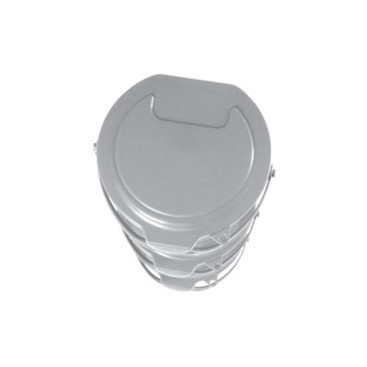 Крышка для ведра FBK (полипропилен, 9 л, серый)