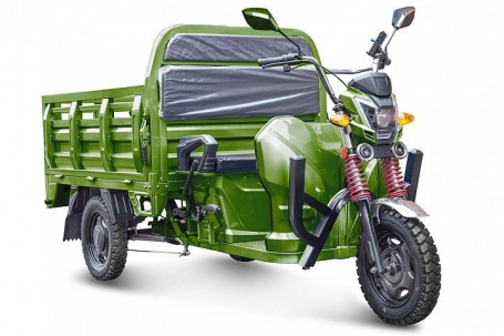 Трицикл электрический Rutrike Антей-У 1500 60V1000W (зеленый)