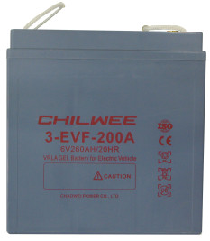 Тяговый аккумулятор Chilwee Battery 3-EVF-200A (6В, 226А/ч)