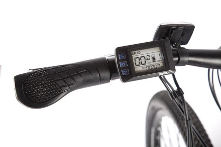 Электровелосипед Eltreco XT 600 D (черно-зеленый)