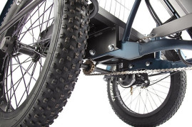 Трицикл электрический Eltreco Porter Fat 500 UP! (темно-синий)