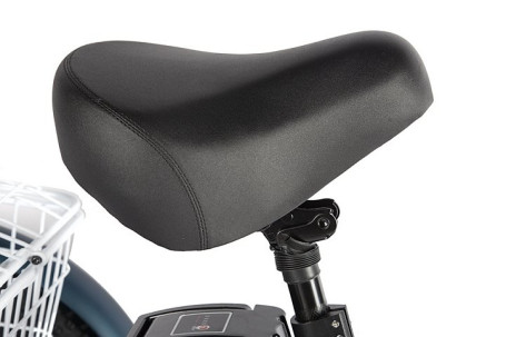 Трицикл электрический Eltreco Porter Fat 500 UP! (темно-синий)