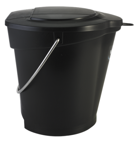 Крышка для ведра Vikan (черный, 6л)