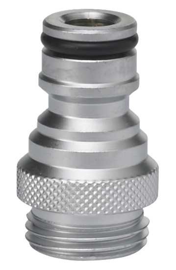 Байонет 1/2" Vikan (ниппель Gardena, резьба, лат/хром)