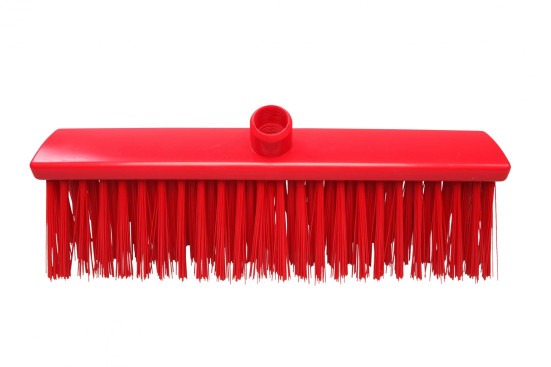 Щетка подметальная FBK (400х60мм, ворс жесткий, красный)