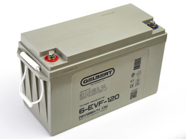 Тяговый аккумулятор Gelbert 6-EVF-120 (12В, 126Ач, AGM)