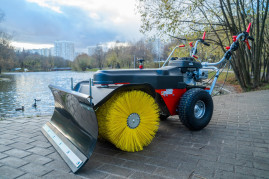 Подметальная машина Limpar 84 PRO Honda (сегментная щетка)