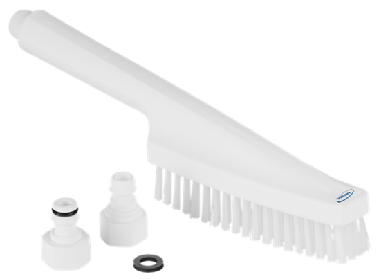 Щетка ручная Vikan (330 мм, белый, подача воды)