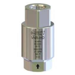 Обратный клапан PA VNR-I (3/8"г-3/8"г, 450бар, 40л/мин, нерж)