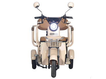 Трицикл электрический Rutrike Gelbert Atlas 48V/60V 600Вт (синий)