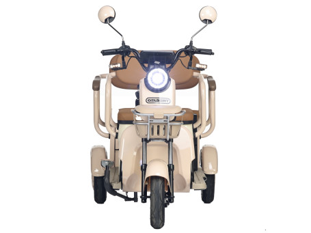 Трицикл электрический Rutrike Gelbert Atlas 48V/60V 600Вт (синий)