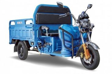 Трицикл электрический Rutrike Гибрид 1500 60V1000W (синий)