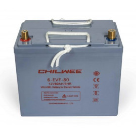 Тяговый аккумулятор Chilwee Battery 6-EVF-80 (12В, 90А/ч)