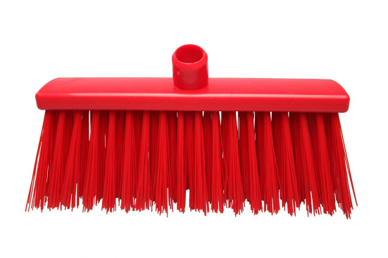 Щетка подметальная FBK (300х60мм, ворс жесткий, красный)