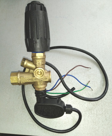 Регулятор давления TOR V-3 (310бар, 40л/мин, 3/8г-г, By-pass 3/8г, микр)