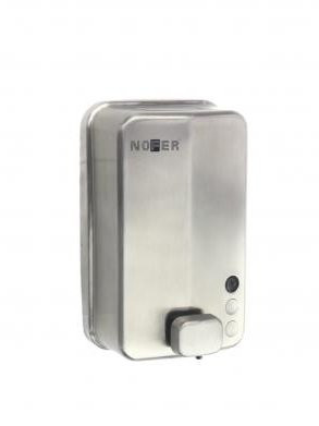 Диспенсер для мыла Nofer 03050.S (нерж, матов)