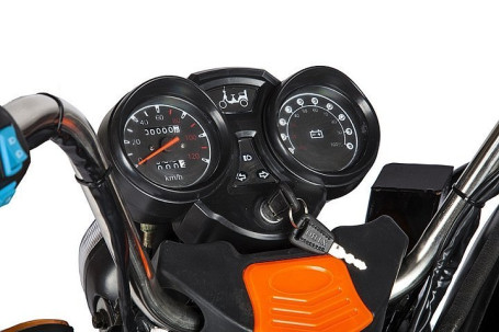 Трицикл электрический Rutrike D4 1800 60V1200W (синий)