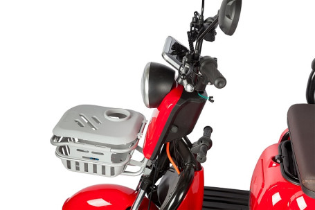 Трицикл электрический Rutrike Gelbert Sun (48/60V, 650W, черный) (0000271-3056)