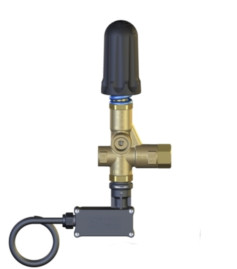 Регулятор давления PA Pulsar 4 R (280бар, 40л/мин, 3/8"г-3/8"г, By-pass 2x3/8"г, микр.)