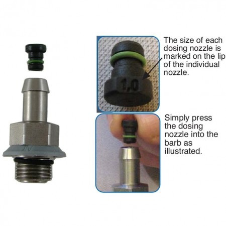 Набор форсунок R+M 200163340 (для ST-160, 0.5-2.0мм)