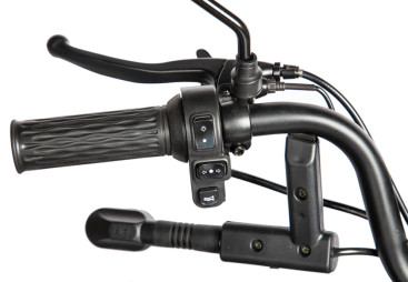 Трицикл электрический Rutrike Экипаж (зеленый)