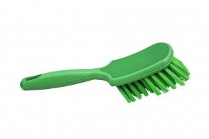 Щетка ручная с обрезиненной ручкой FBK (275х75мм, ворс ср. жесткости, зеленый)