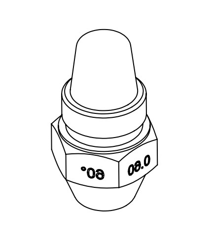 Форсунка топливная Mazzoni (2,25)