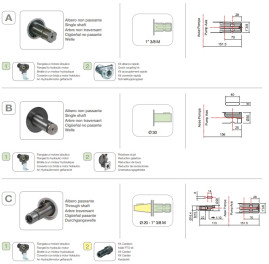 Мембранный насос Comet BP75 (20 бар, 67 л/мин, ВОМ 1"3/8)