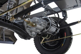 Трицикл электрический Rutrike D4 1800 60V1500W (черный)