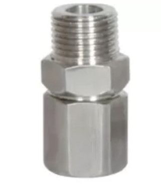 Переходник RC (поворотное, 1/2"ш-1/2"г, 250бар, нерж)