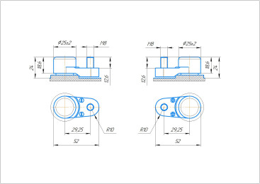 Тяговый аккумулятор Ventura FFT 08 145 (8В, 145Ач, WET)