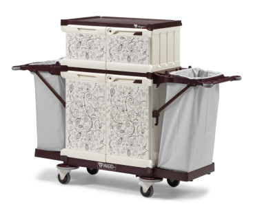 Тележка TTS MagicArt 27 Safety (закрытая, рисунок KAPOK, 2 держ. мешка)