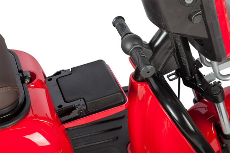 Трицикл электрический Rutrike Gelbert Sun (48/60V, 650W, красный) (0000271-3059)