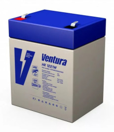Тяговый аккумулятор Ventura HR 1221W (12В, 5,8Ач, AGM)