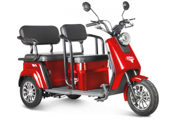 Трицикл электрический Rutrike Топик (красный)