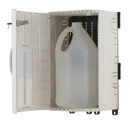 Ящик для химии SEKO SEKUREMAX (3л, с пластиковым замком)